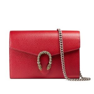 Gucci Dionysus Leather Mini Chain Bag